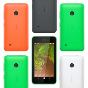 Nokia Lumia 530 parte trasera