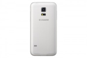 Samsung Galaxy S5 mini color blanco cámara trasera