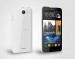 El HTC Desire 516 Dual SIM pantalla color blanco pantalla y cámara trasera
