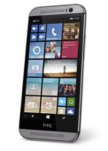 HTC One M8 for Windows pantalla con Live Tiles