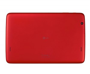 LG G Pad 10.1 V700 en México color rojo cámara trasera