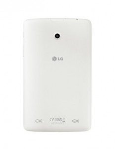 LG G Pad 7.0 V400 color blanco trasera