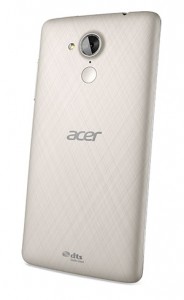 Acer Liquid Z500 blanco trasera cámara