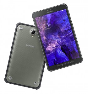 Samsung Galaxy Tab Active pantalla y cámara trasera