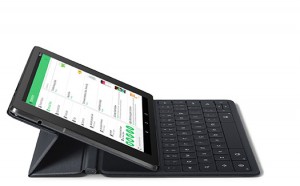 HTC Nexus 9 con teclado externo
