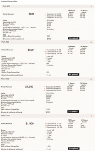 iPhone 6 Plus en Nextel precios en planes de renta