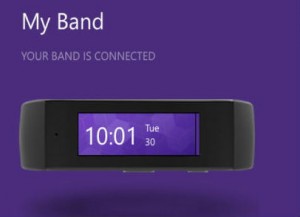 Microsoft Band "My band" Mac SYNC tool