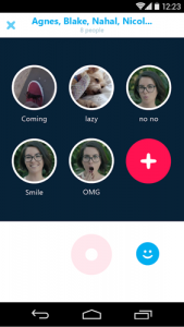 Grupo en Skype Qik
