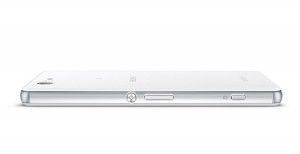 Sony Xperia Z3 compact de lado delgado
