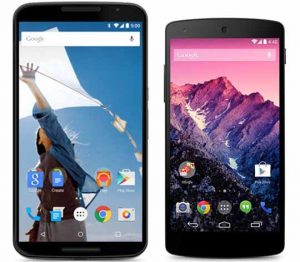 Nexus 6 vs Nexus 5