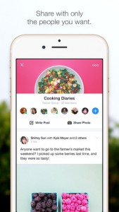 Facebook Groups en iPhone grupos compartir con solo con algunas personas