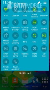 Lollipop captura de pantalla en Galaxy S5 3