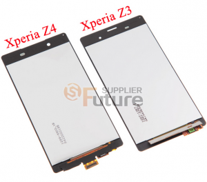 Xperia Z4 filtrado panel frontal comparado con el Z3