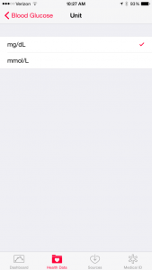 iOS 8.2 captura de ajustes