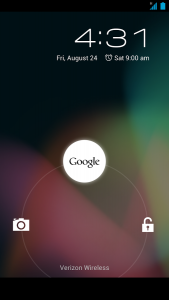 Google 4.1 pantalla bloqueada