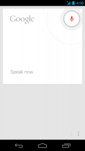 Google 4.1 Speak now