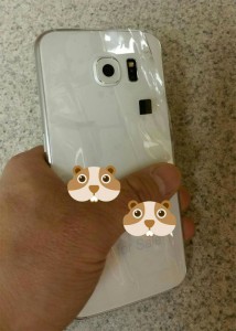 Samsung Galaxy S6 cámara trasera y flash LED