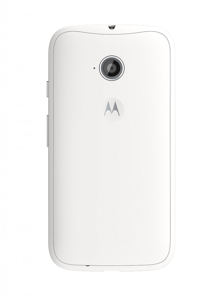 Moto E Segunda generación cámara color blanco