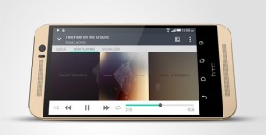 HTC One M9 video player