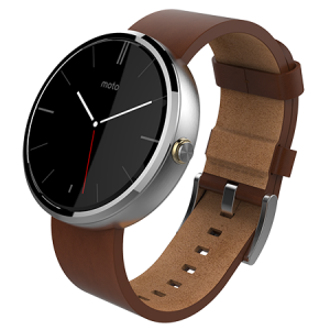 Moto 360 correa piel