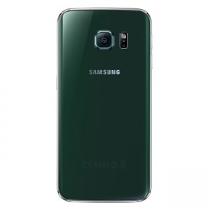 Samsung Galaxy S6 edge color verde posterior