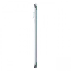 Samsung Galaxy S6 edge color verde de lado