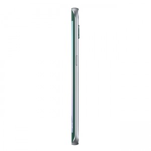 Samsung Galaxy S6 edge color verde de lado 2