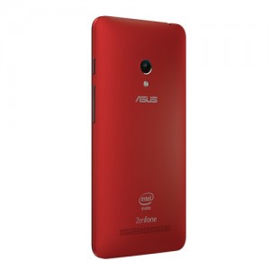 Asus Zenfone 5 color rojo cámara