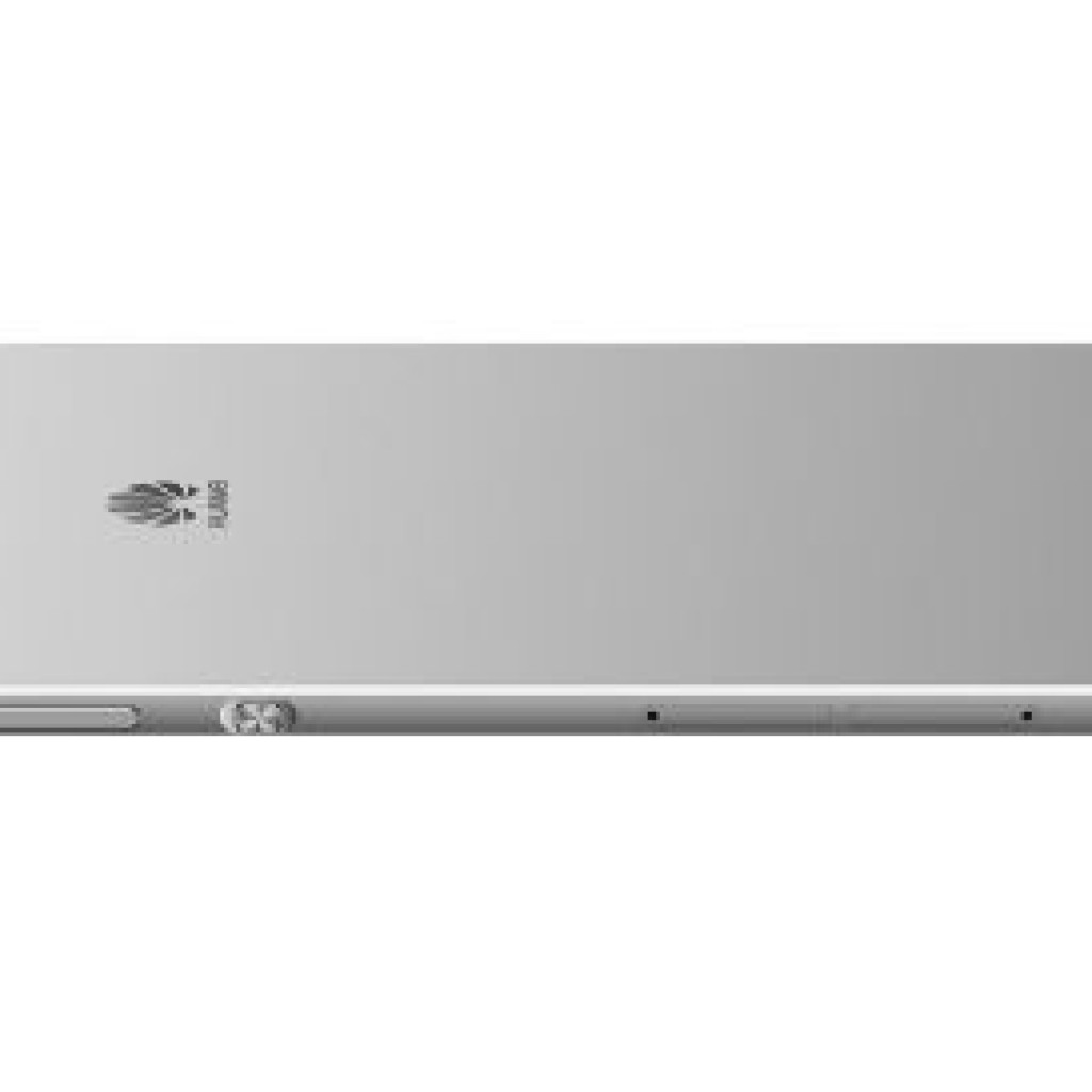 Huawei P8 Max vista trasera en color plata