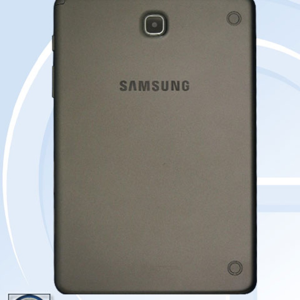 Samsung Galaxy Tab 5 posterior TENAA