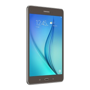 Samsung Galaxy Tab A8 pantalla lateral