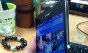 Xperia Z4 detalle pantalla filtrado