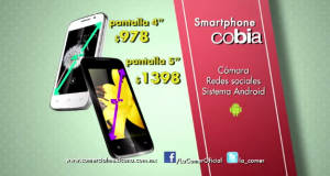 Cobia samrtphones de venta en la Comer