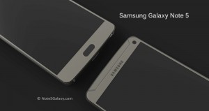 Samsung Galaxy Note 5 detalles render