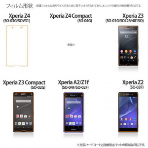 Xperia Z4 Compact filtrado