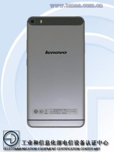 Lenovo Phablet 2015 cubierta trasera