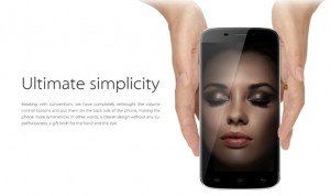 Doogee Nova Y100x diseño simple