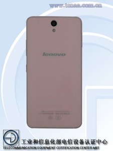 Lenovo Vibe S1 vista posterior