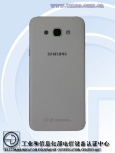 Samsung Galaxy A8 parte posterior