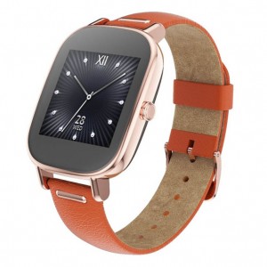 ZenWatch 2 Naranja piel