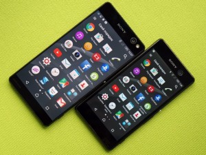 Sony Xperia C5 Ultra y Xperia M5 lado a lado