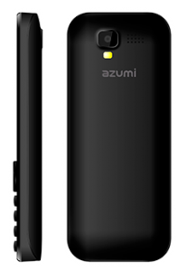 Azumi L2Z con Telcel color negro cámara trasera con Flash