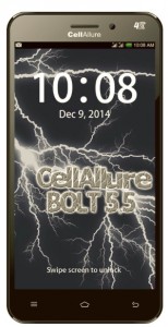 CellAllure Bolt 5.5 LTE pantalla