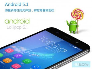 Huawei Honor 4A Android Lollipop