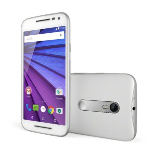 Motorola Moto G tercera generación color blanco