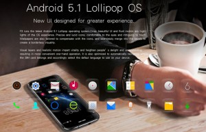 Doogee F3 Pro Android 5.1 Lollipop con interfaz nueva