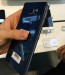 Samsung Galaxy Note 5 en las manos cámara trasera