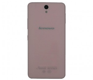 Lenovo Vibe S1 vista posterior