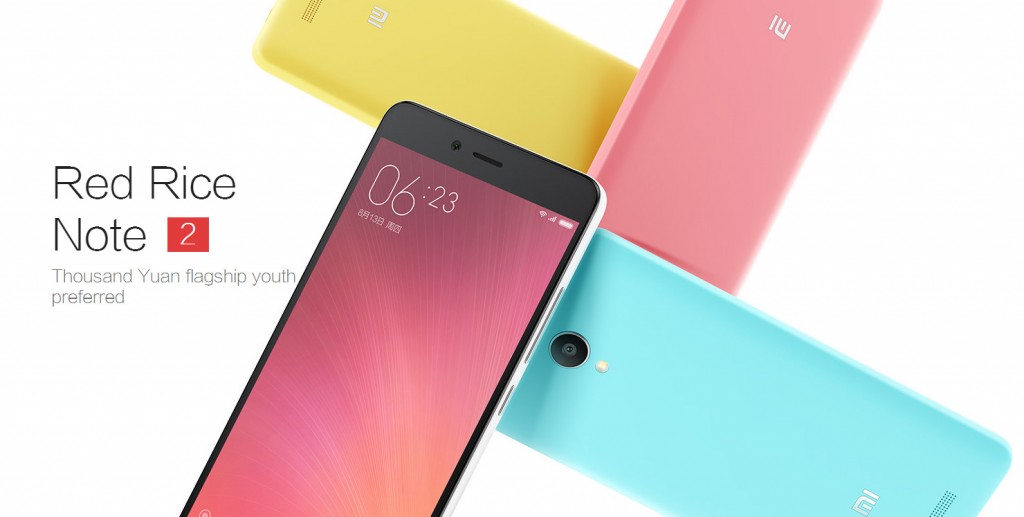 Xiaomi Redmi Note 2 colores