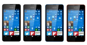 Microsoft Lumia 550 colores